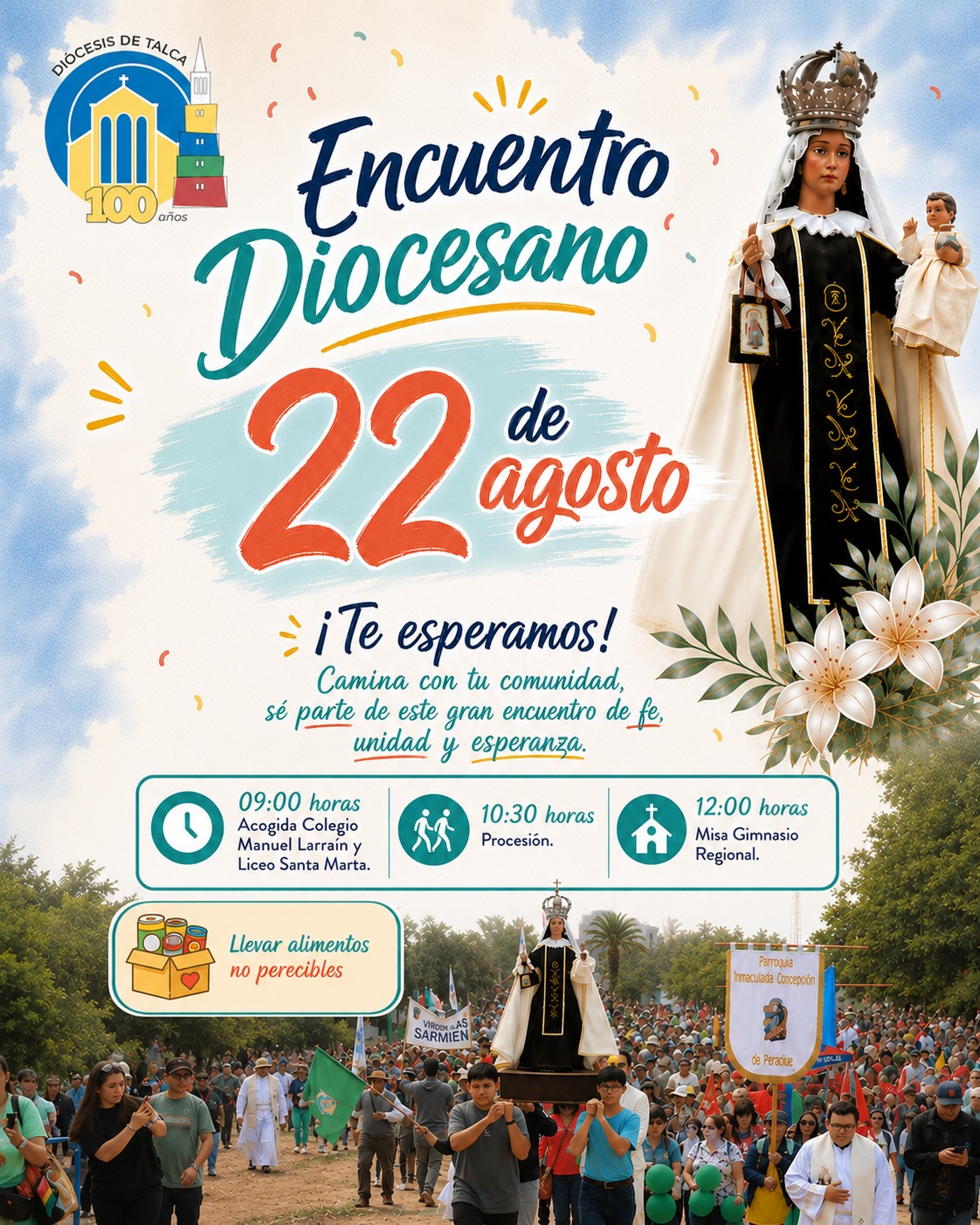 Afiche oficial del Encuentro Diocesano 2026