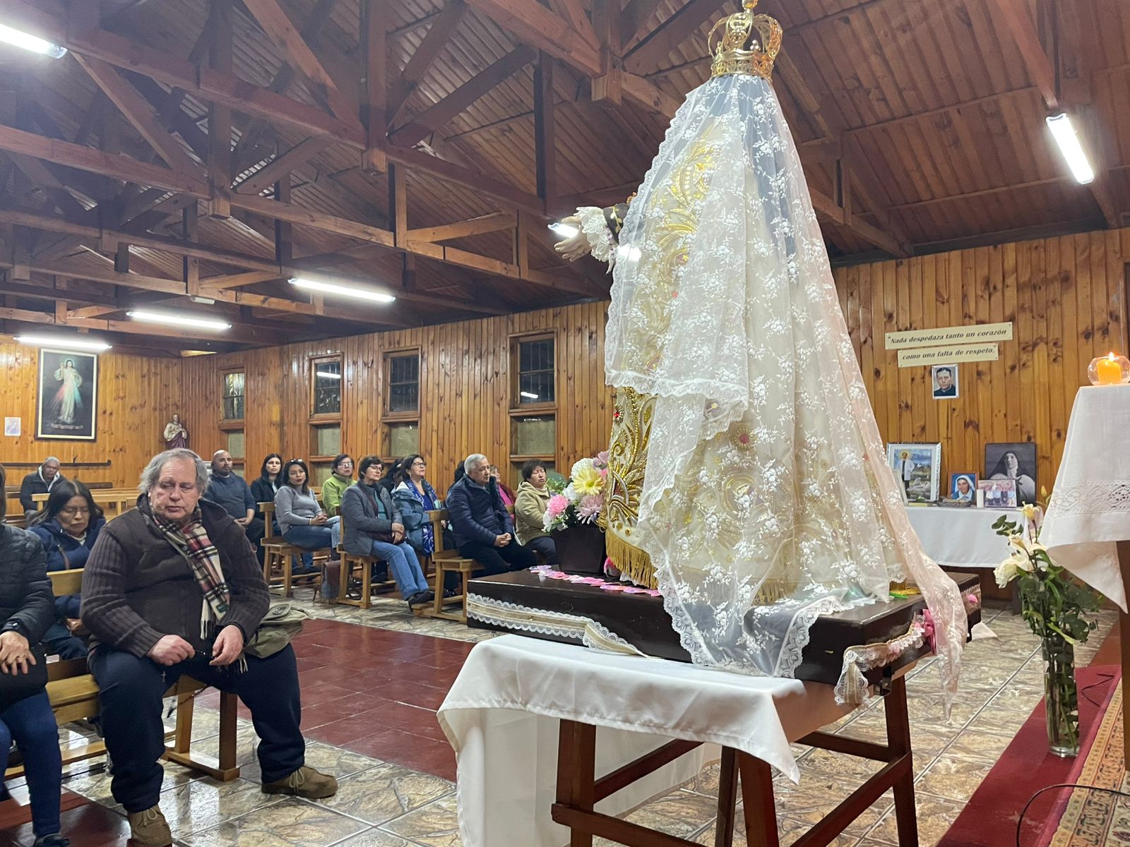 Virgen Peregrina del Carmen - Capilla San Alberto Hurtado