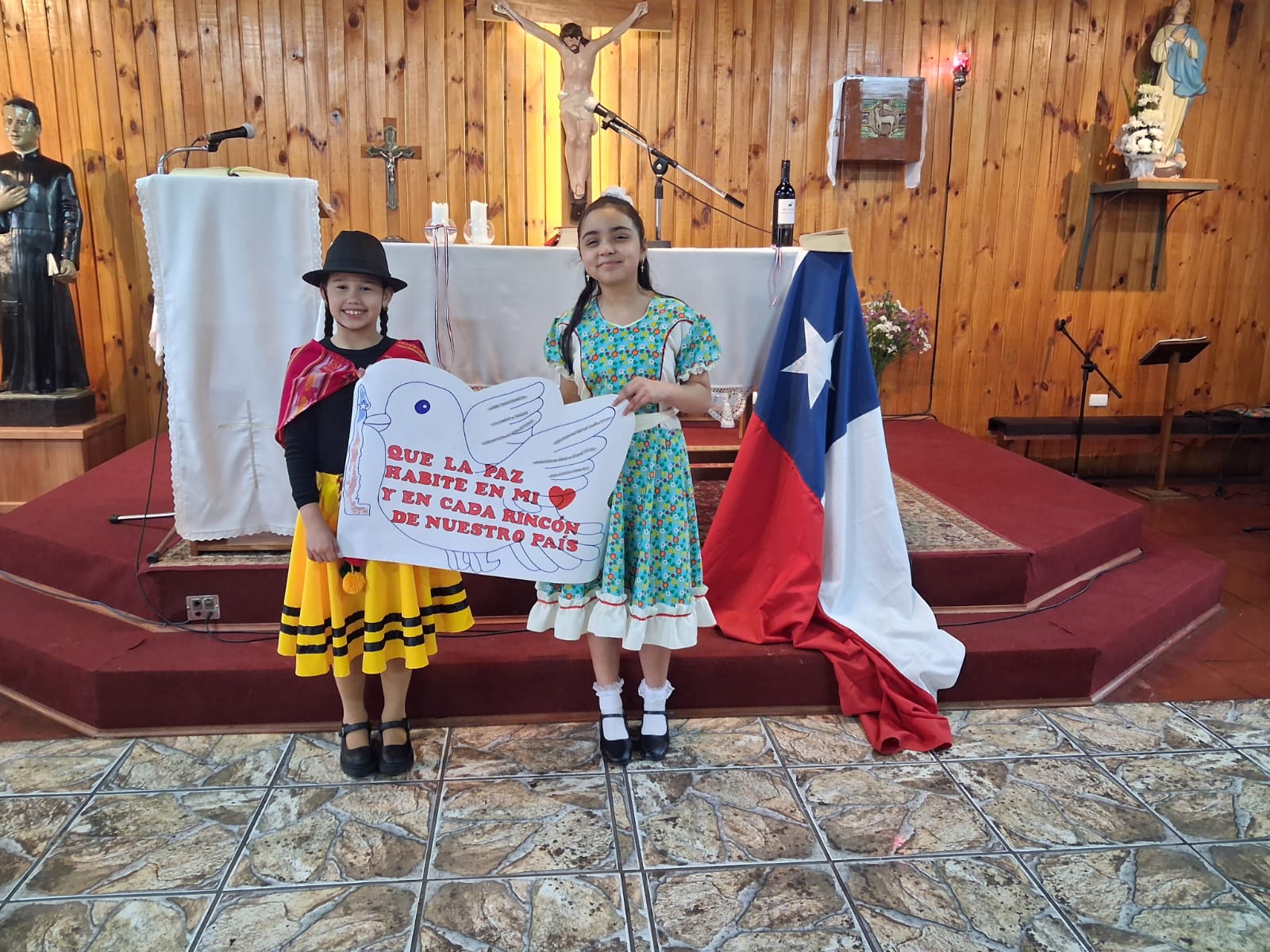 Misa por Chile en la Capilla San Alberto Hurtado