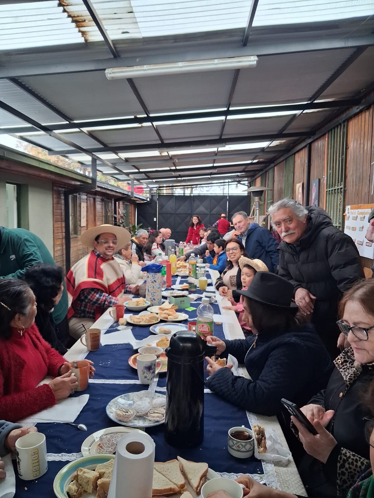 Celebración comunitaria por Fiestas Patrias