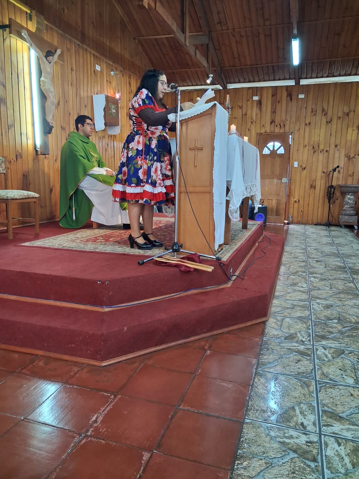 Celebración de la Misa por Chile